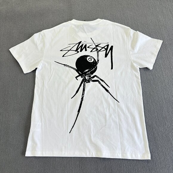 Stussy Other - White Stussy men's XL casual summer t-shirt